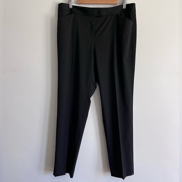 LAFAYETTE 148 NEW YORK  Irving Skinny Stretch Wool Pants - Picture 1 of 8